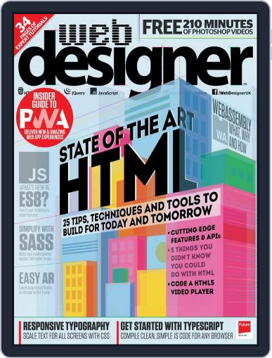 Web Designer December 1st, 2017 Digital Back Issue Cover