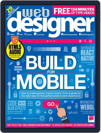 Web Designer September 1st, 2017 Digital Back Issue Cover