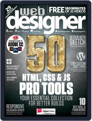 Web Designer March 30th, 2017 Digital Back Issue Cover