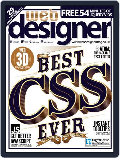 Web Designer September 30th, 2015 Digital Back Issue Cover