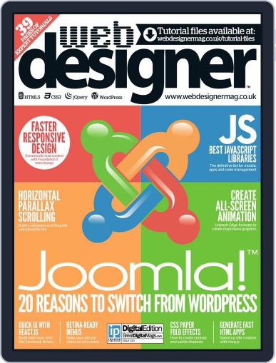 Web Designer March 7th, 2014 Digital Back Issue Cover