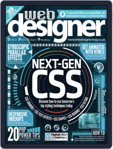 Web Designer November 13th, 2013 Digital Back Issue Cover