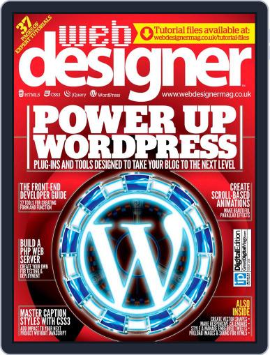 Web Designer April 3rd, 2013 Digital Back Issue Cover