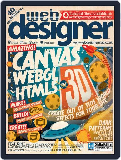 Web Designer March 6th, 2013 Digital Back Issue Cover