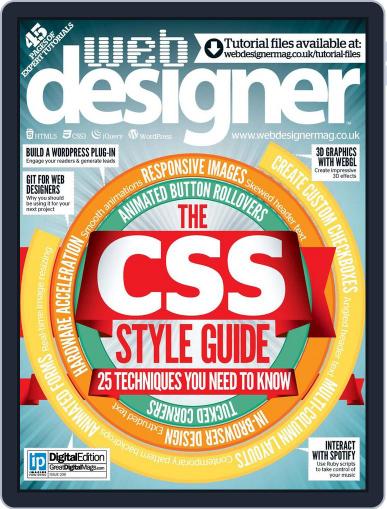 Web Designer February 6th, 2013 Digital Back Issue Cover