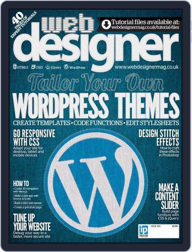 Web Designer November 14th, 2012 Digital Back Issue Cover
