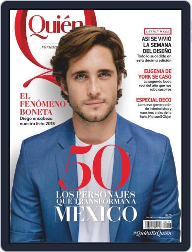 Quién November 1st, 2018 Digital Back Issue Cover