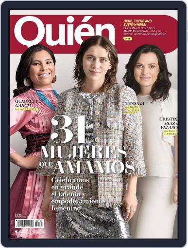 Quién March 15th, 2018 Digital Back Issue Cover
