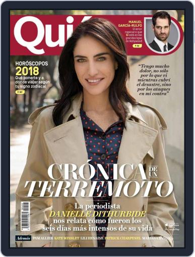 Quién January 15th, 2018 Digital Back Issue Cover