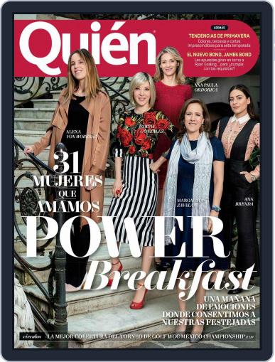 Quién April 1st, 2017 Digital Back Issue Cover