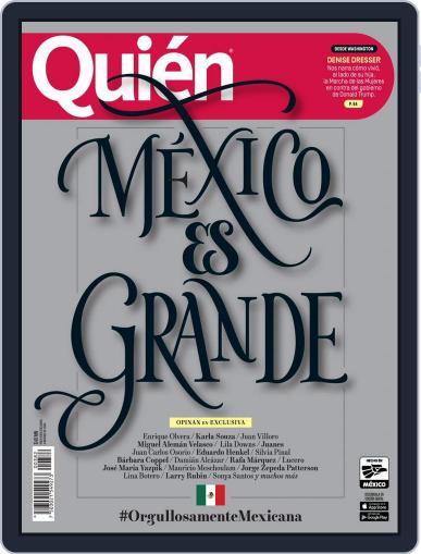 Quién February 15th, 2017 Digital Back Issue Cover