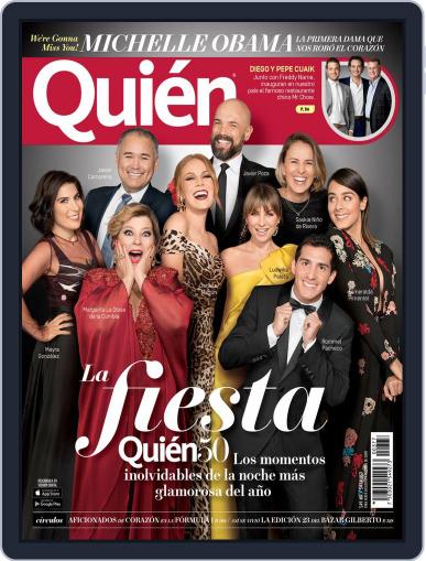 Quién November 15th, 2016 Digital Back Issue Cover