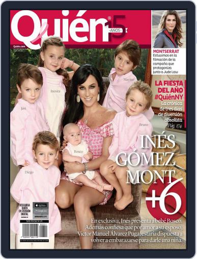 Quién October 9th, 2015 Digital Back Issue Cover