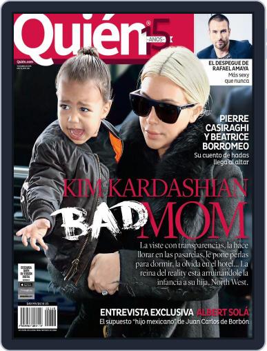 Quién April 10th, 2015 Digital Back Issue Cover