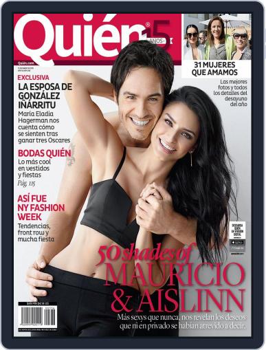 Quién March 12th, 2015 Digital Back Issue Cover