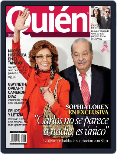 Quién October 16th, 2014 Digital Back Issue Cover