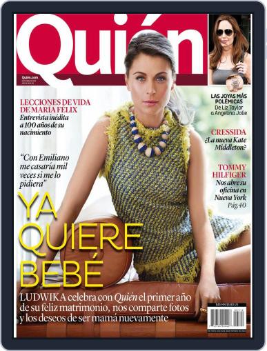 Quién March 31st, 2014 Digital Back Issue Cover