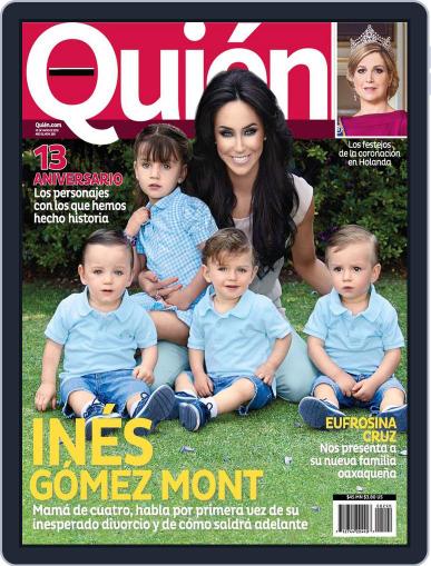 Quién May 12th, 2013 Digital Back Issue Cover