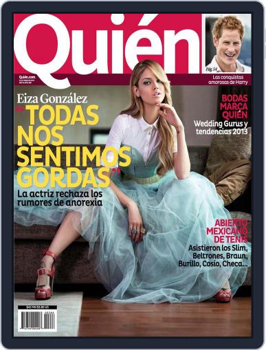 Quién March 14th, 2013 Digital Back Issue Cover