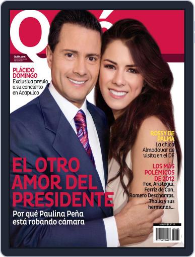 Quién December 20th, 2012 Digital Back Issue Cover