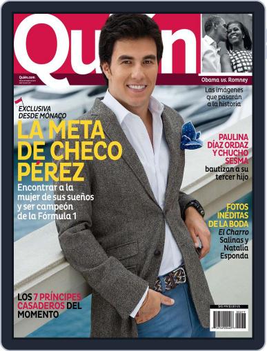 Quién October 25th, 2012 Digital Back Issue Cover