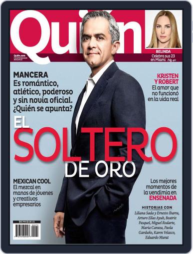 Quién August 30th, 2012 Digital Back Issue Cover