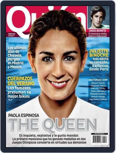 Quién August 16th, 2012 Digital Back Issue Cover
