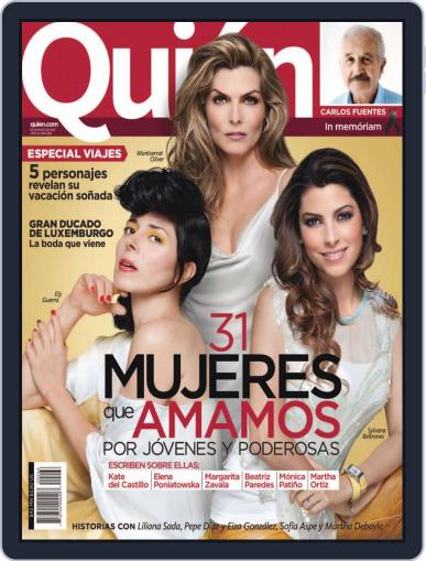 Quién May 24th, 2012 Digital Back Issue Cover