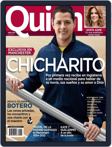 Quién April 12th, 2012 Digital Back Issue Cover