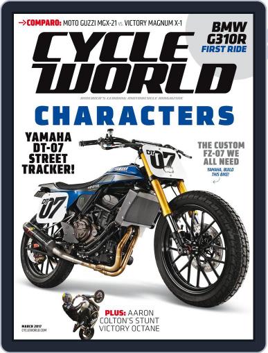 Cycle World March 1st, 2017 Digital Back Issue Cover