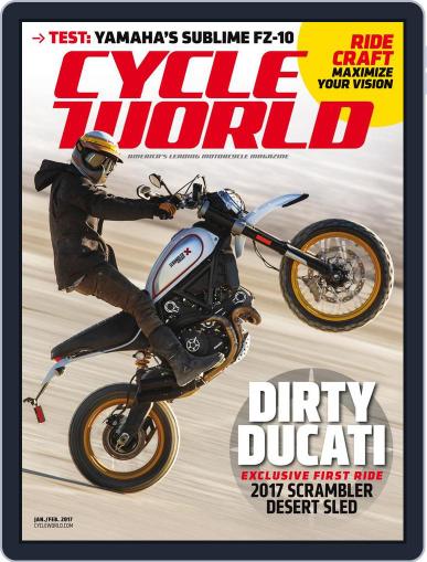 Cycle World January 1st, 2017 Digital Back Issue Cover