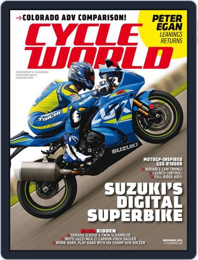 Cycle World November 1st, 2016 Digital Back Issue Cover