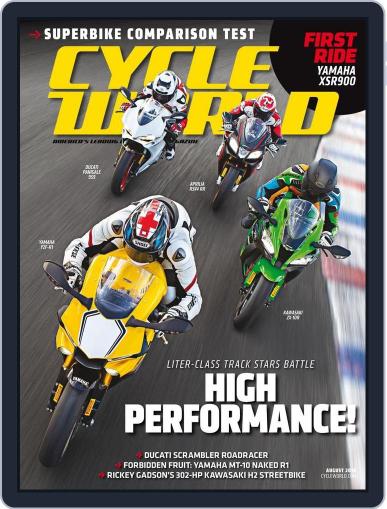 Cycle World June 25th, 2016 Digital Back Issue Cover