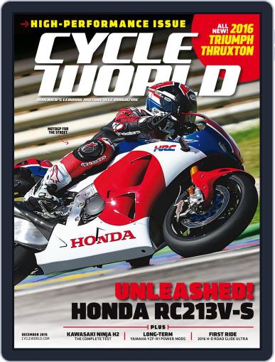 Cycle World December 1st, 2015 Digital Back Issue Cover