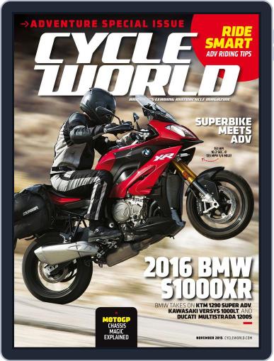 Cycle World November 1st, 2015 Digital Back Issue Cover