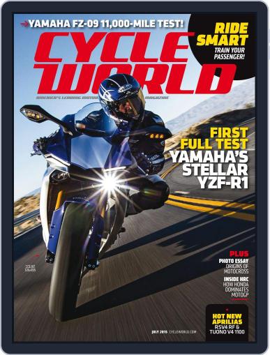 Cycle World July 1st, 2015 Digital Back Issue Cover