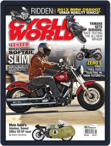 Cycle World April 21st, 2012 Digital Back Issue Cover