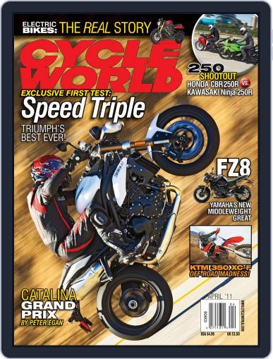 Cycle World February 22nd, 2011 Digital Back Issue Cover