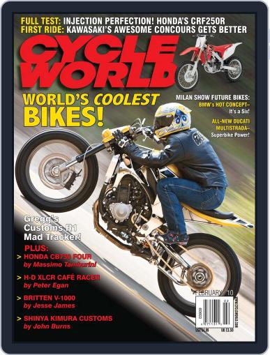 Cycle World December 22nd, 2009 Digital Back Issue Cover
