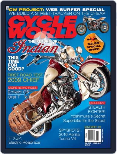 Cycle World September 23rd, 2009 Digital Back Issue Cover