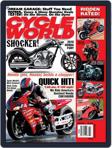 Cycle World January 20th, 2009 Digital Back Issue Cover