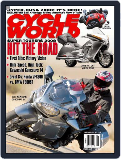 Cycle World July 17th, 2007 Digital Back Issue Cover