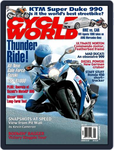 Cycle World March 20th, 2007 Digital Back Issue Cover