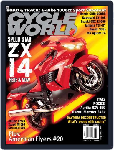 Cycle World April 19th, 2006 Digital Back Issue Cover