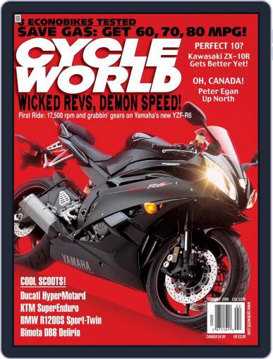 Cycle World December 20th, 2005 Digital Back Issue Cover