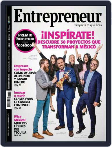 Entrepreneur En Español September 1st, 2018 Digital Back Issue Cover