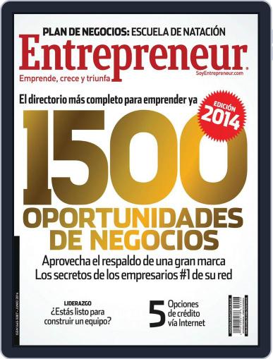 Entrepreneur En Español June 2nd, 2014 Digital Back Issue Cover