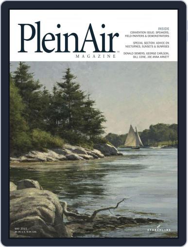 Pleinair April 1st, 2015 Digital Back Issue Cover