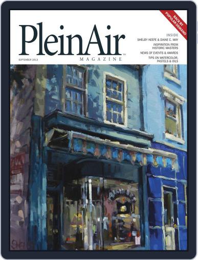Pleinair August 1st, 2013 Digital Back Issue Cover