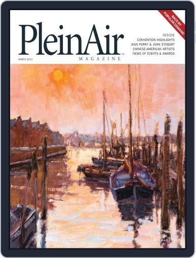 Pleinair February 1st, 2013 Digital Back Issue Cover